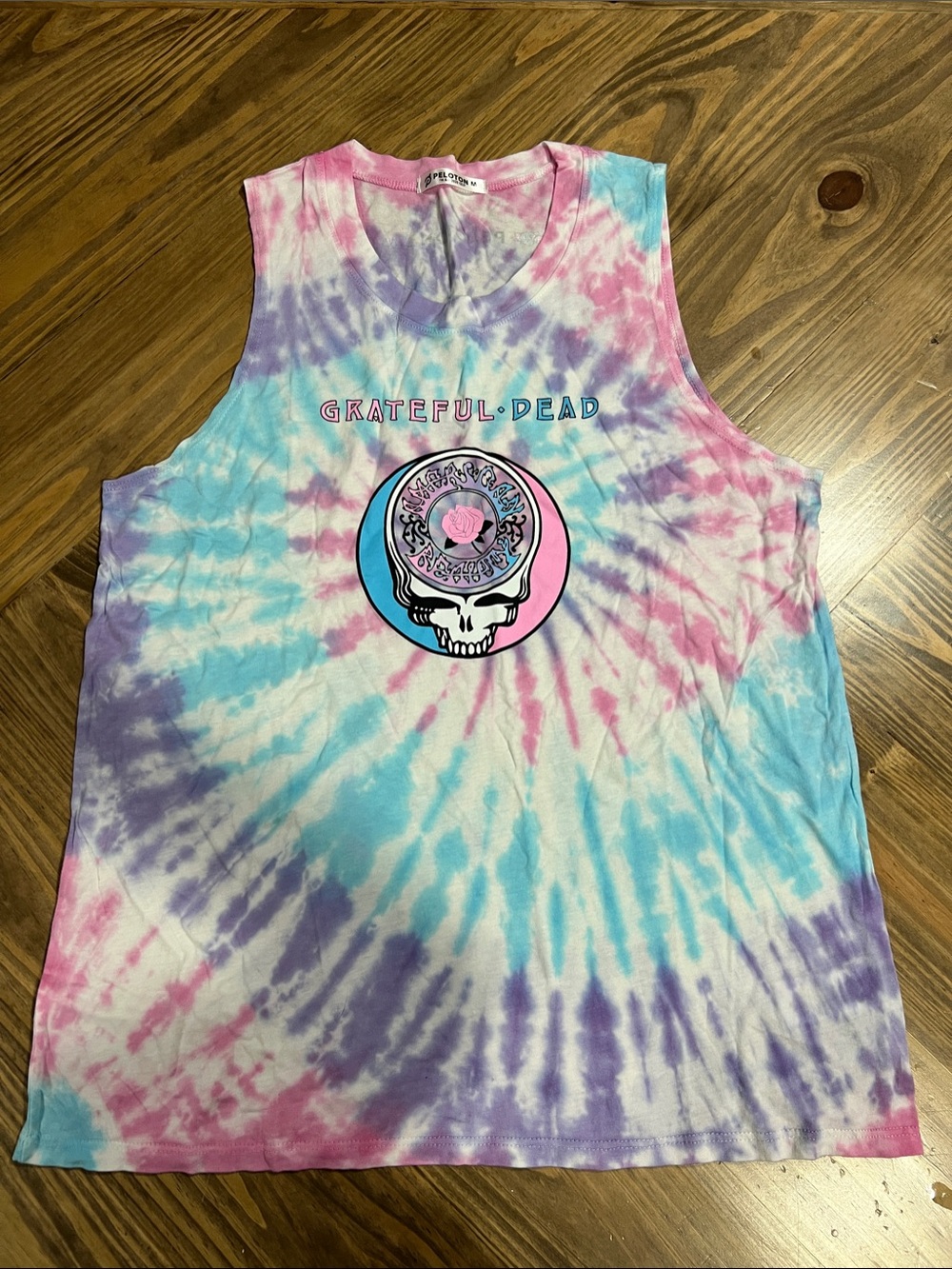 Grateful Dead Tie-Dye Tank - Pink, Blue, Purple